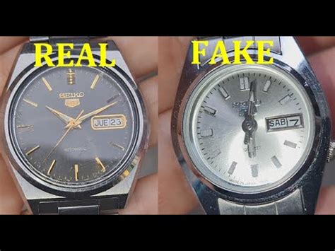 seiko quartz watch spot a fake|identify my seiko watch.